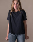 ANONYM, TSHIRT AUDREY, NOIR