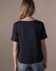 ANONYM, TSHIRT AUDREY, NOIR