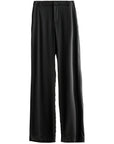 Ahlvar Gallery, Pantalon satin "AVA", Noir