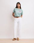 HARTFORD, PANTALON POLI, BLANC