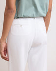 HARTFORD, PANTALON POLI, BLANC