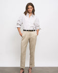 DMN, CHEMISE BILLIE, RAYURE BEIGE