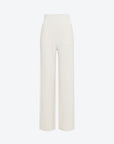 MOLLI, Pantalon taille haute maille "azuro" jersey, milk