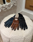 CHRISTOPHE FENWICK, Gants, Cachemire et Cuir