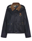 BARBOUR, Erma Waxed Jacket, Noir
