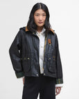 BARBOUR, Erma Waxed Jacket, Noir