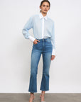 DMN, CHEMISE SAM RAYURE, BLEU
