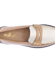 SEBAGO , CLASSIC DAN BI COULEUR BEIGE _ BLANC