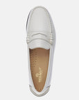Sebago, Mocassins Danielle Pop Beefroll Penny, Blanc