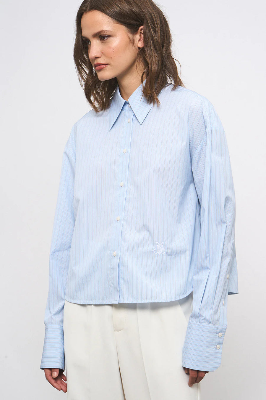 DMN, CHEMISE BILLIE, RAYURE FINE