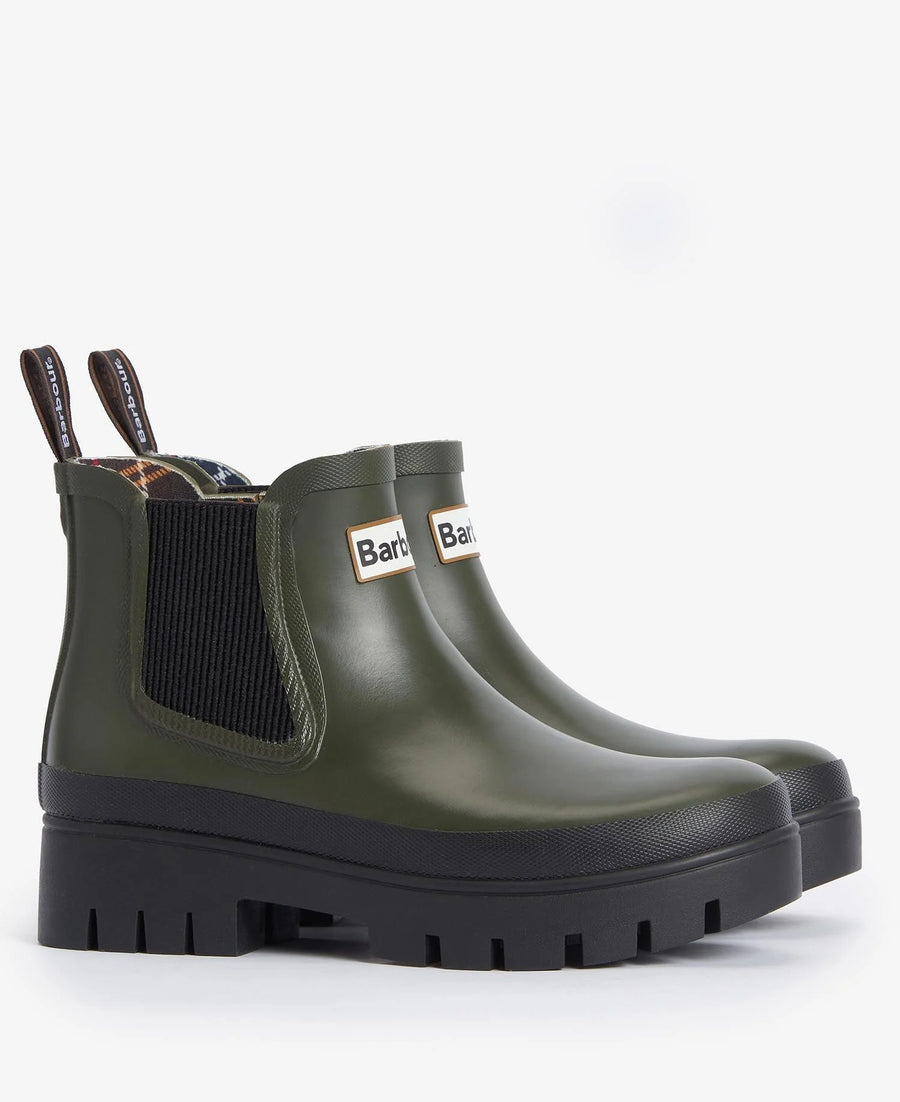 BARBOUR, Bottes "Halton", Olive