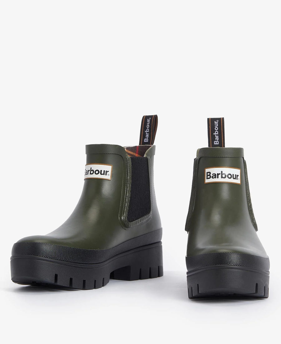 BARBOUR, Bottes "Halton", Olive