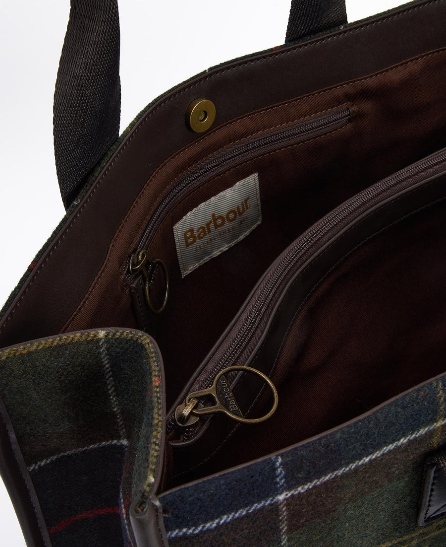 BARBOUR, Tote Bag "Turnberry", Tartan