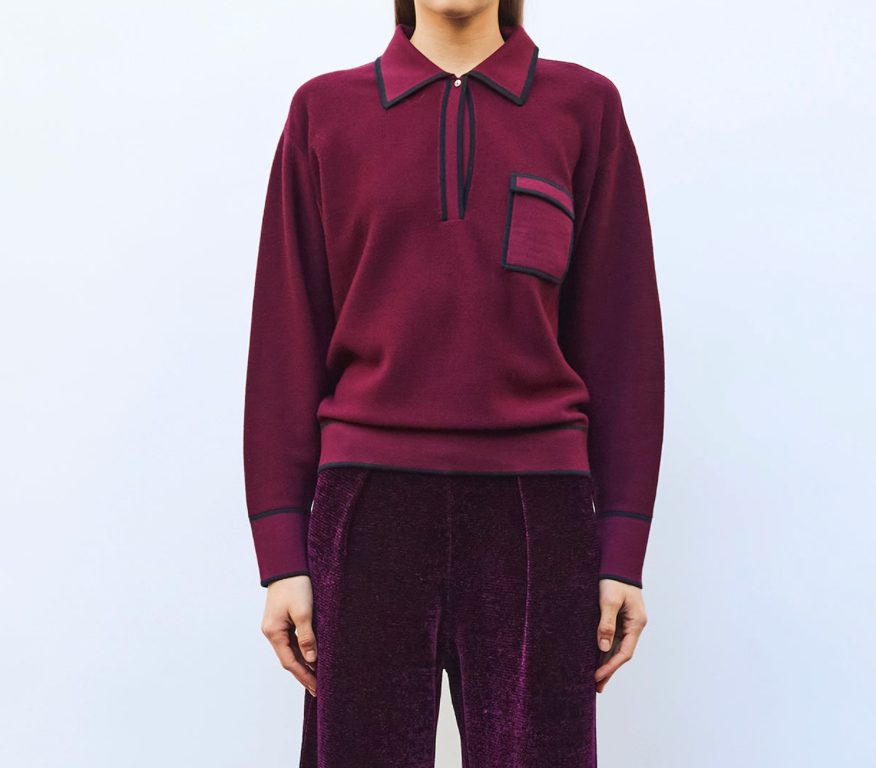 MOLLI, Pull "Slick", Prune Nuit