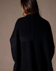 Anonym, Veste Poncho “Coraline”, Noir
