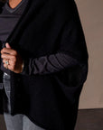 Anonym, Veste Poncho “Coraline”, Noir