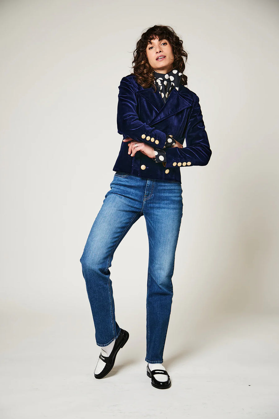 DMN, PANTALON MICK, JEAN DENIM BLEU