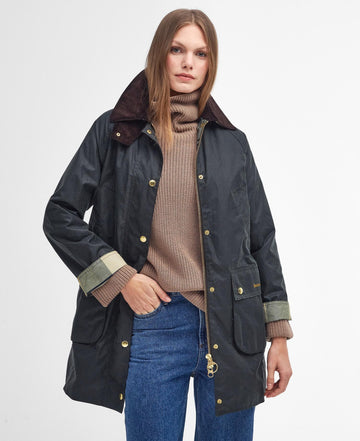 BARBOUR, Veste Classic Beadnell, Olive