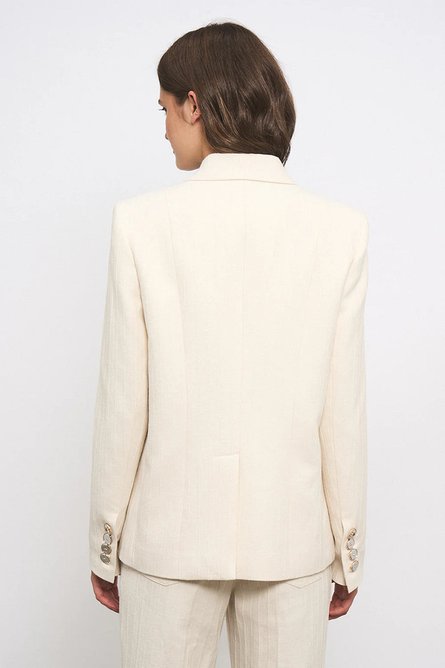 DMN, VESTE VALENCIANA, COTON ECRU