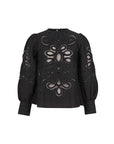 V. DE VINSTER, Blouse CARE, Noir