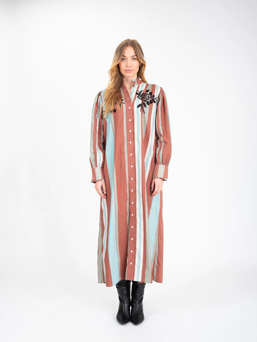 V. DE VINSTER, Robe HAPPY, Brown