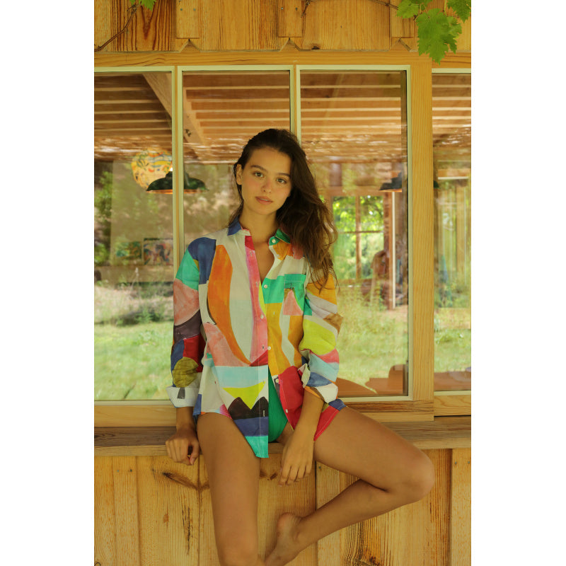 GKERO, Chemise coton GAUDI