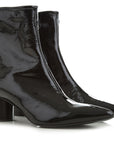 HALMANERA, Boots "RAIN04", Cuir glacé, Noir