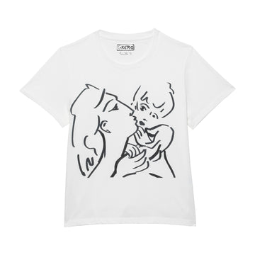 GKERO, T-shirt "LE BISOU"