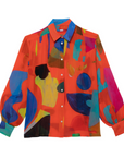 G.KERO Blouse Rainbow Rouge
